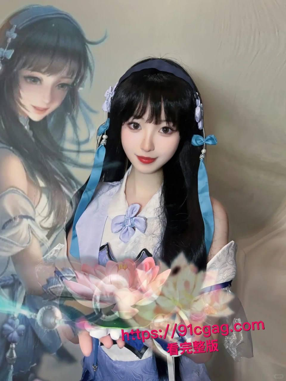 西安COSER李佩儿私密性爱视频外泄:绝美颜值西施COS女仆装跨坐大鸡巴猛骑,骚穴淫水喷溅高潮浪叫不停-1