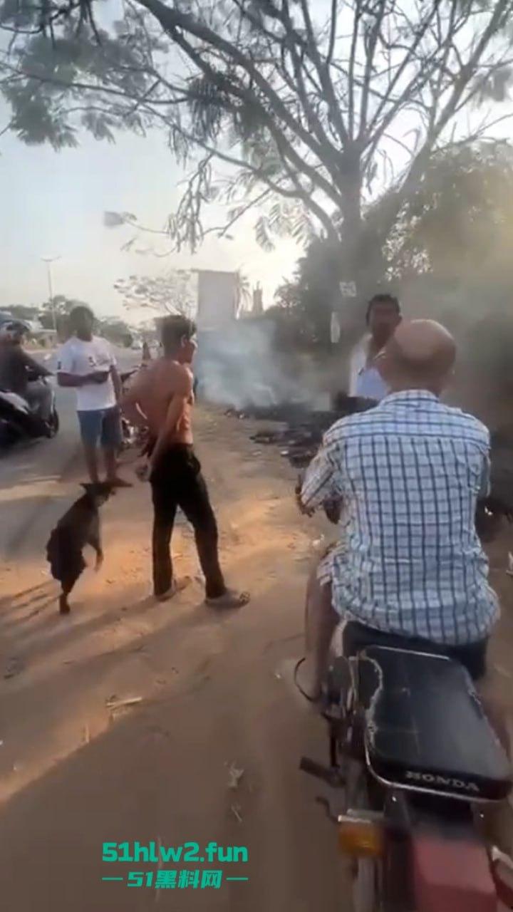 柬埔寨金边【坎达尔】惊现一燃烧尸体，尸体呈扭曲僵硬状态，疑似园区猪仔被毁尸灭迹？-5