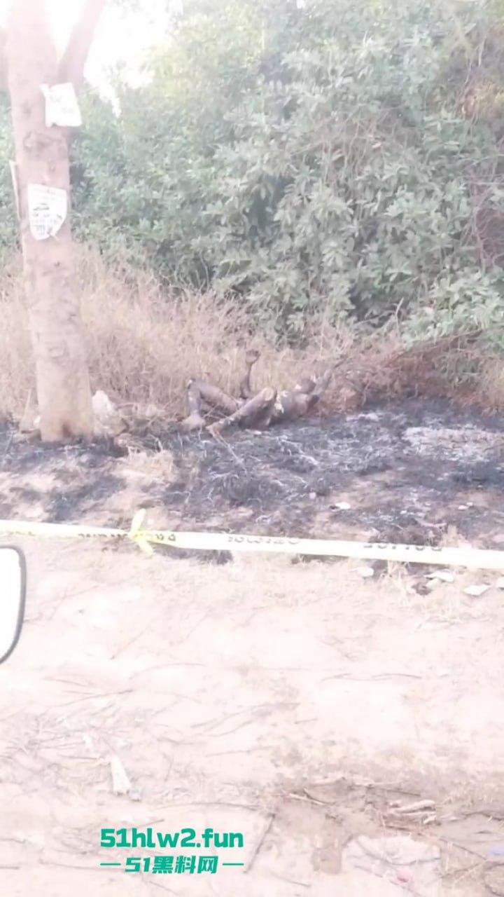 柬埔寨金边【坎达尔】惊现一燃烧尸体，尸体呈扭曲僵硬状态，疑似园区猪仔被毁尸灭迹？-7