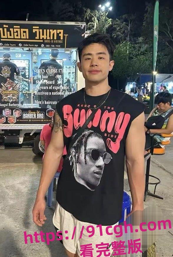 肌肉猛男大奶狗『潘玮黑』私拍泄密!被金主调教展示菊花!-7