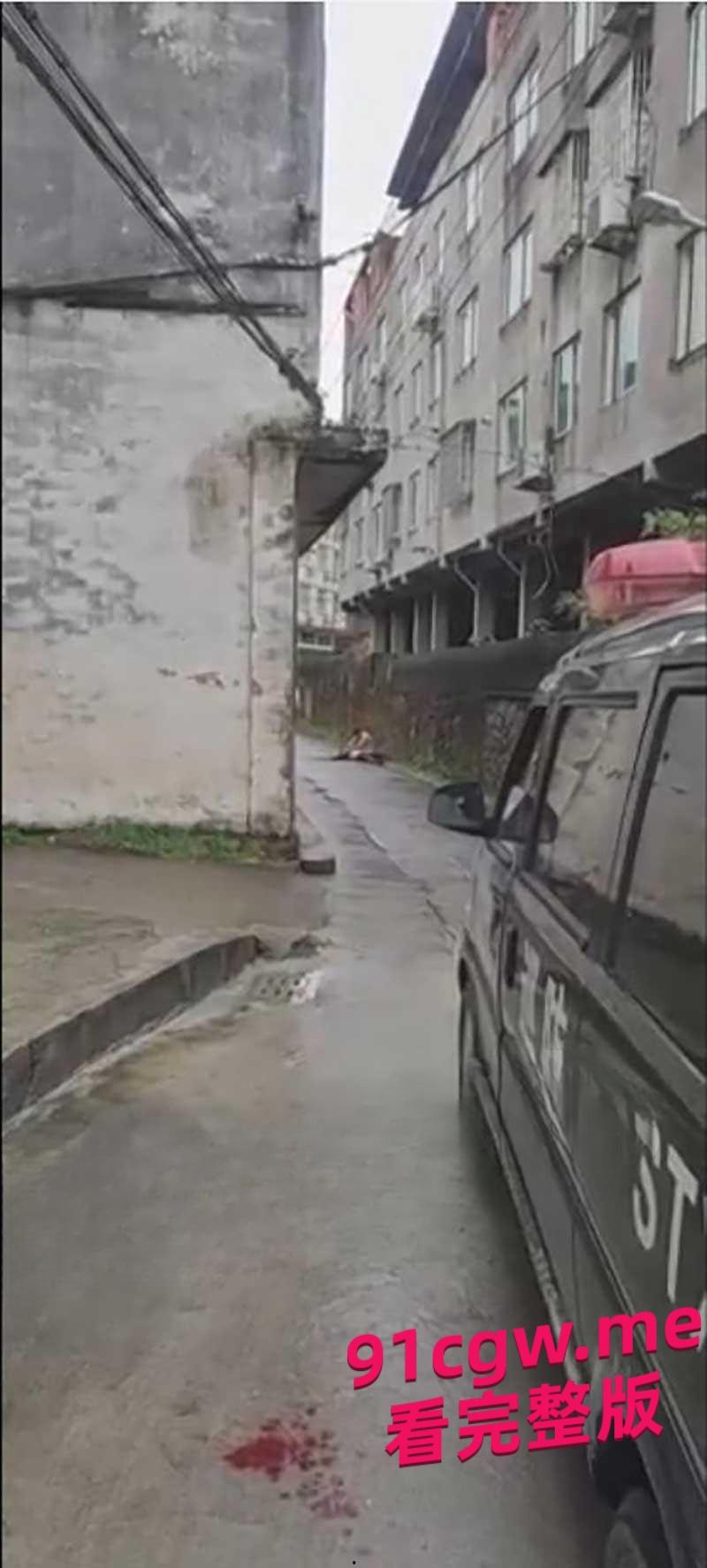 浙江平阳水头镇麻车路 一男子当街砍杀自己老父亲-5