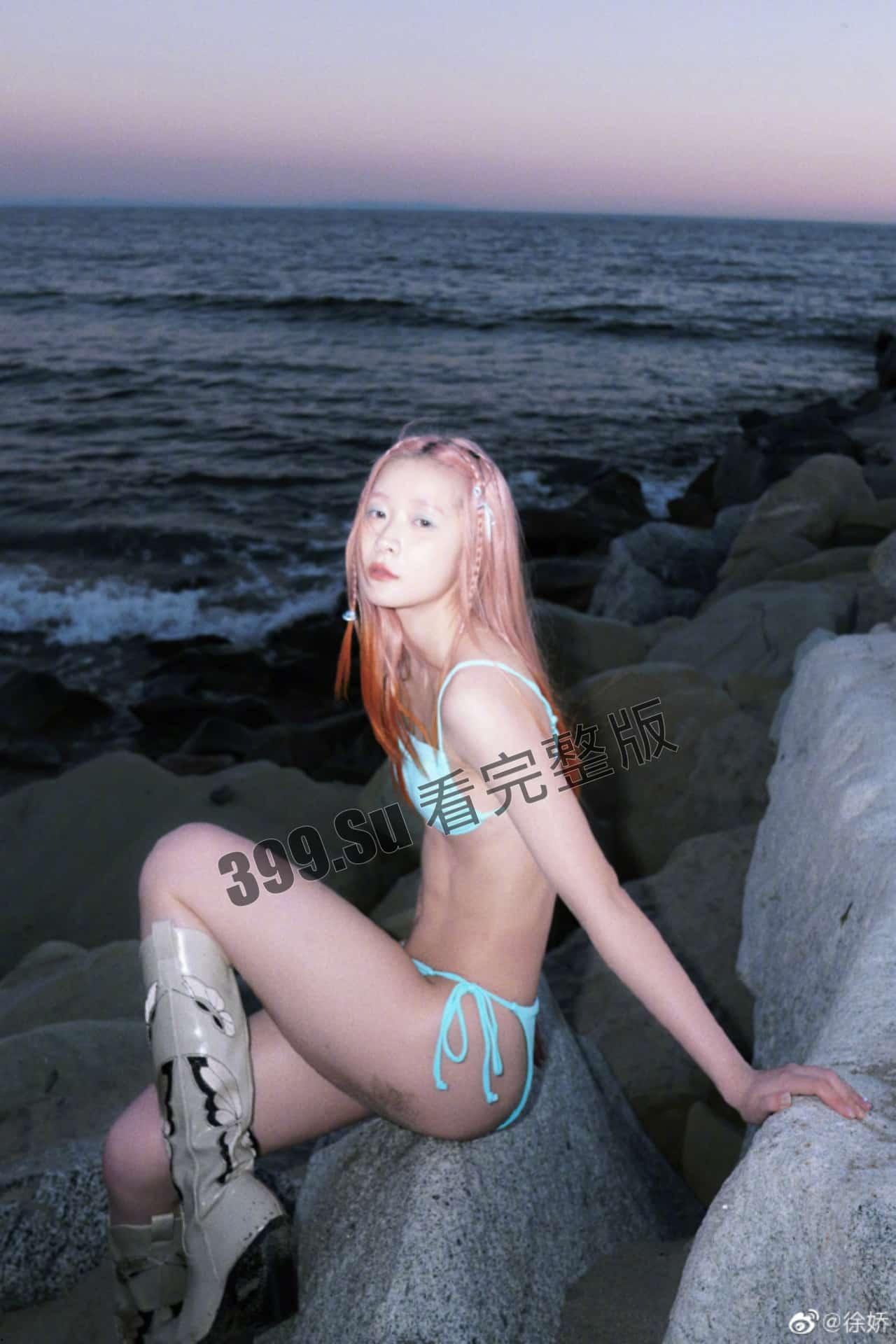 长江七号童星徐娇晒泳装，回应质疑：我很喜欢我的身体，大大方方的展示给大家看  瓜友们觉得这身材怎么样-7