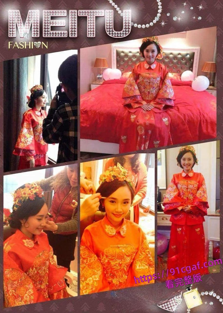 广西艺术工程学院影视表演系学生妹 陈嘉 从懵懂女孩到人妻全过程记录-6