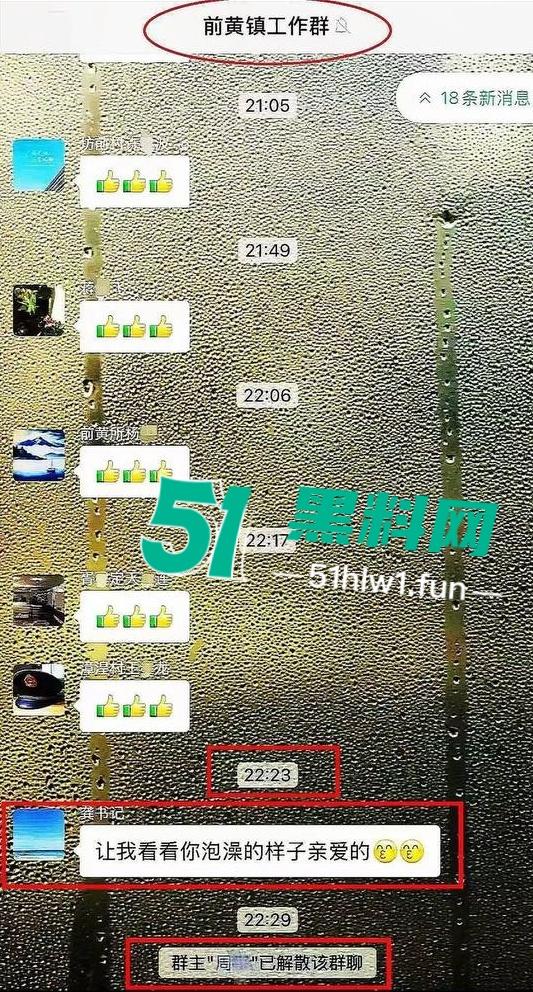 震惊炸裂，常州武进区黄镇党委书记【龚新宇】在工作群内发想看你泡澡的样子，前副镇长【金婉】视频照片曝光。-15